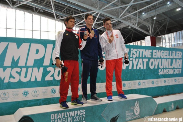 Częstochowianin zdobył dwa medale na Letnich Igrzyskach Olimpijskich Głuchych!