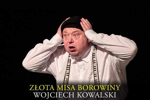 Wojtek Kowalski z kolejną nagrodą teatralną