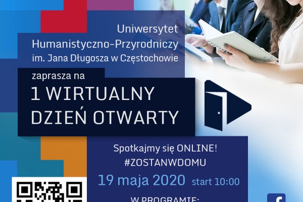 Uniwersytet Jana Długosza zaprasza na wirtualny dzień otwarty