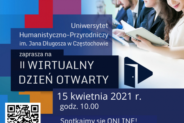 Uniwersytet Jana Długosza organizuje Wirtualny Dzień Otwarty