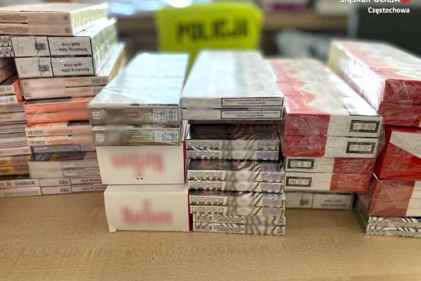 53-latka z Częstochowy handlowała na targowisku lewymi papierosami