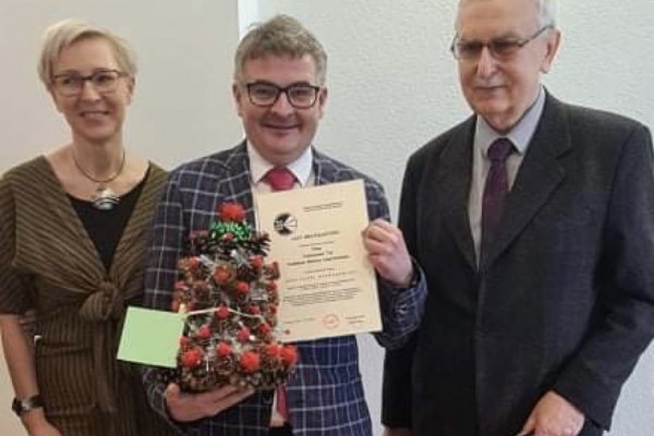 Radny Lewicy uhonorowany odznaką przez Polski Związek Niewidomych