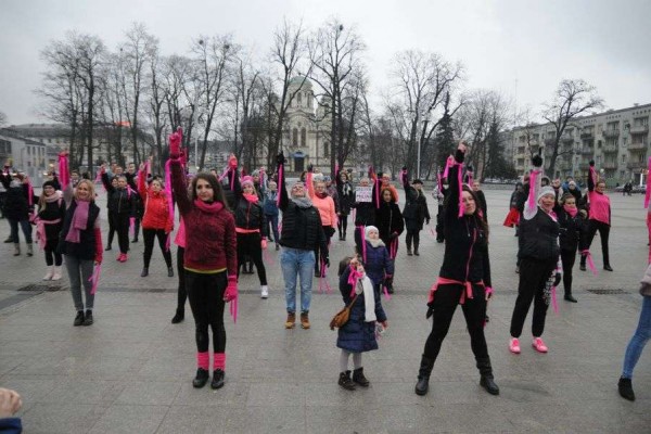 One Billion Rising. Częstochowianki przeciw przemocy wobec kobiet