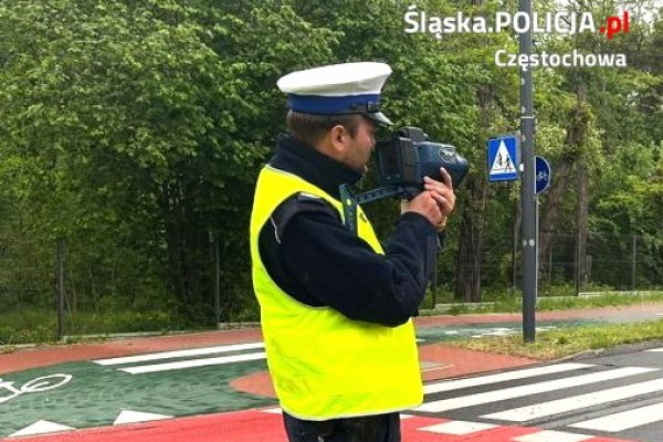 Częstochowska policja podsumowała akcję "Bezpieczny pieszy"