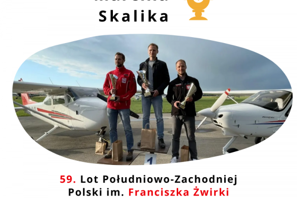 Marcin Skalik z Aeroklubu Częstochowskiego bezkonkurencyjne w najstarszej imprezie sportu samolotowego na świecie