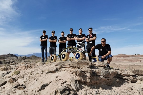 Łazik marsjański częstochowskich studentów kolejny raz rywalizował na pustyni Utah