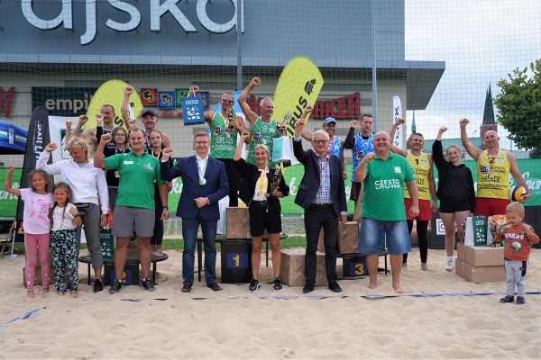 Siatkarze plażowi rywalizowali o mistrzostwo Częstochowy (zdjęcia)