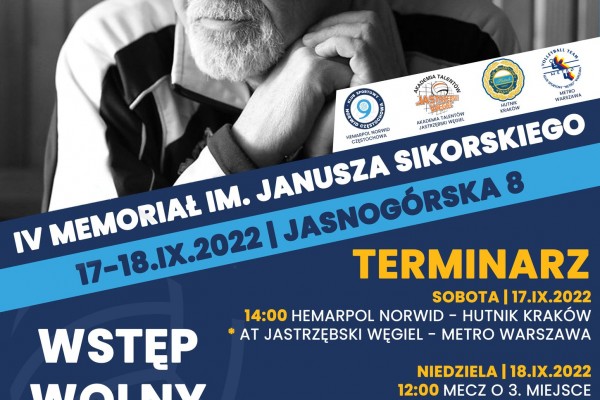 Siatkarski Memoriał Janusza Sikorskiego w weekend w Częstochowie