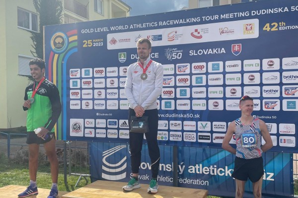 Częstochowski lekkoatleta mistrzem Polski w chodzi sportowym