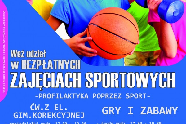 Darmowe zajęcia sportowe i rekreacyjne dla dzieci w Hali Sportowej Częstochowa