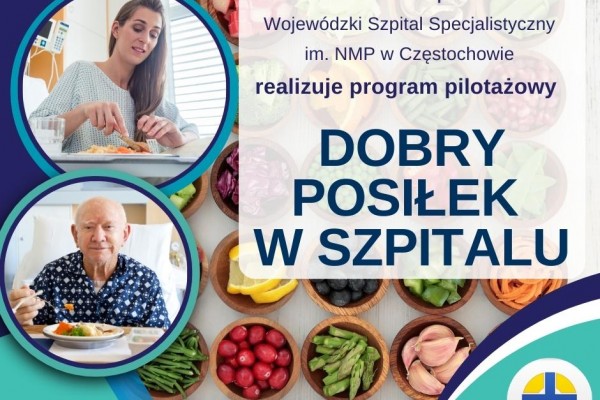 Lepsze posiłki dla pacjentów Wojewódzkiego Szpitala Specjalistycznego w Częstochowie