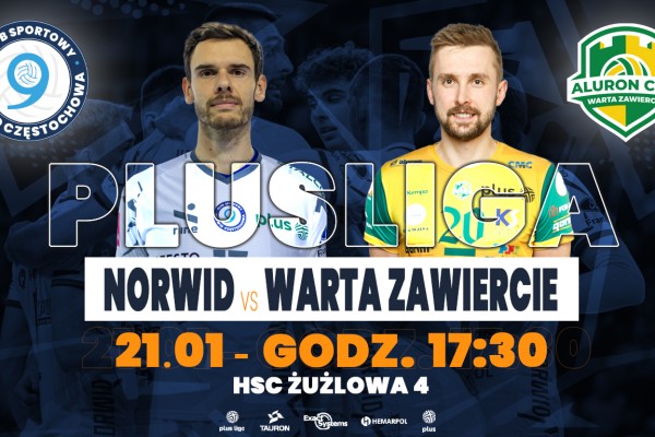 Jurajskie derby w Hali Sportowej Częstochowa. "Norwid" kontra wicelider z Zawiercia
