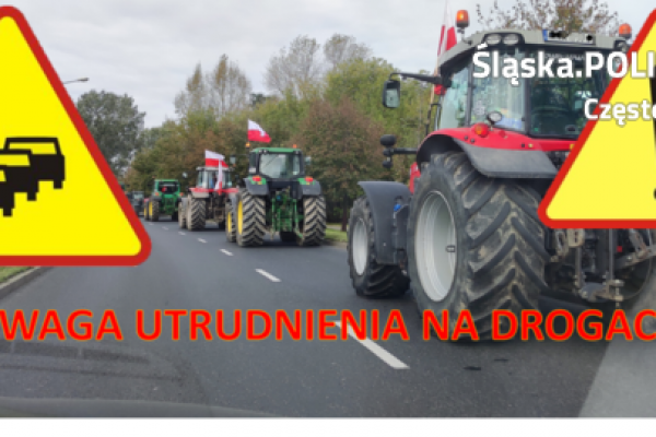 Protest rolników w Częstochowie i powiecie. Zablokują drogi