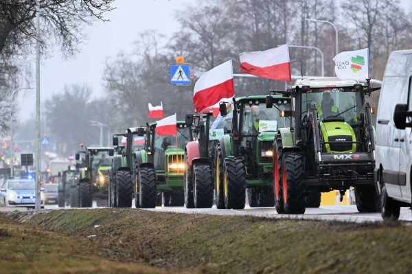 Protesty rolników w Częstochowie. Spodziewanie opóźnienia w kursowaniu autobusów MPK