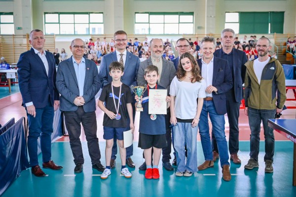 Młodzi pingpongiści rywalizowali w kolejnej edycji Turnieju Tenisa Stołowego im. Agnieszki Pilawskiej-Błaut (zdjęcia)